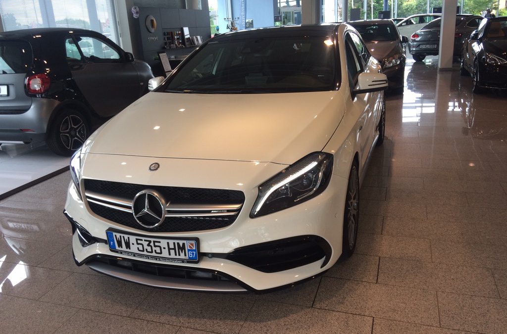 Mercedes Classe A 45 AMG – 2015 – 19 318 km