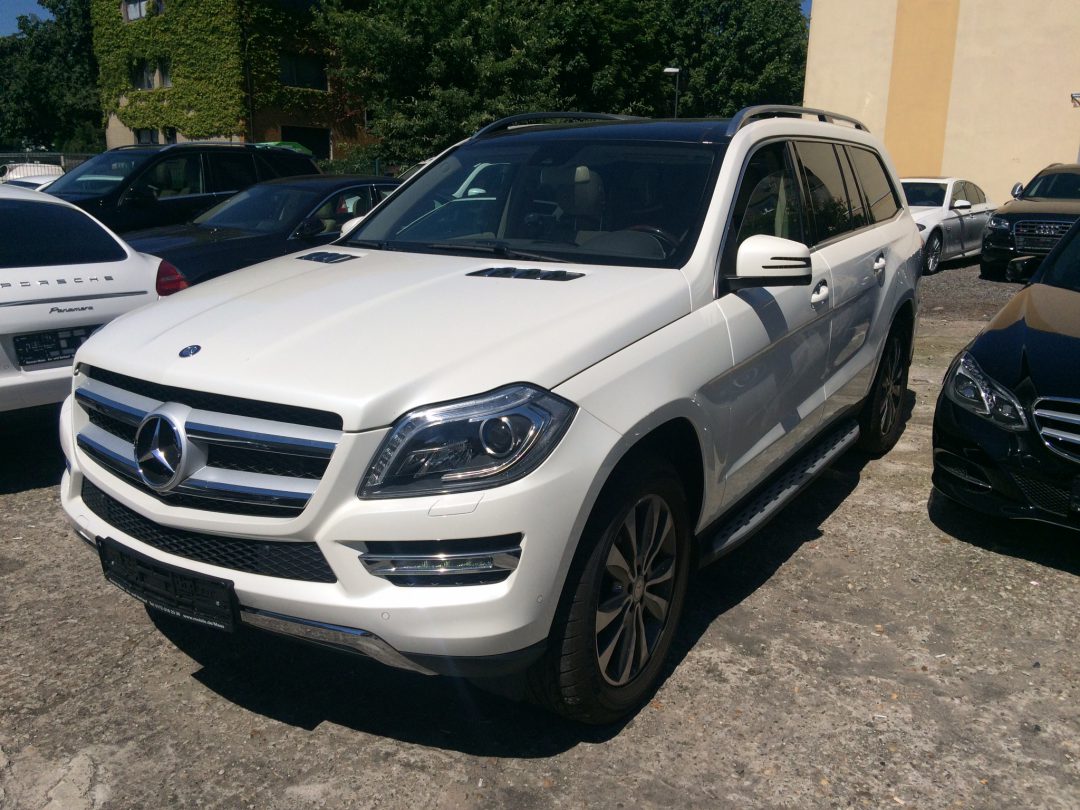 Mercedes GL 450 blanc allemagne