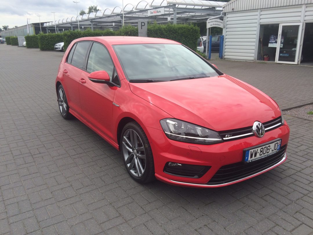 Golf 7 rouge