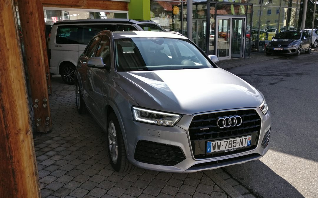 Audi Q3 S line – 2015 – 21 543 km –