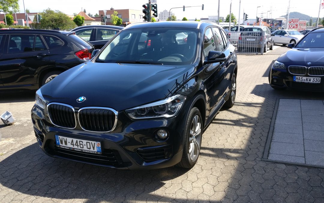 BMW X1 sDrive 18D – 2016 – 15 595 km